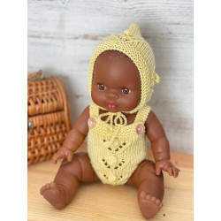 Pelele y Capota tipo Nomo Amarillo